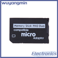 Wuyangmin สำหรับ Sony และ PSP Series Micro SD SDHC TF ถึงหน่วยความจำ MS Pro Duo อะแดปเตอร์ PSP