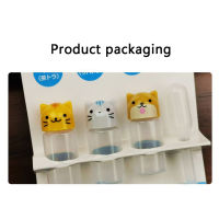 1set Kitchen Accessories Mini Seasoning Sauce Bottle Small Sauce Containers Pig Elephant Rabbit Lion Chick Soy Bento Box