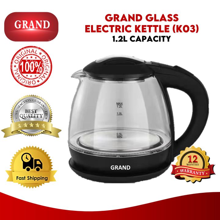 Fast Water Boiling Pot 1.2L Stainless Steel Electric Kettle Fast