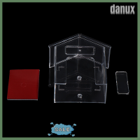 Danux ฝากันน้ำสำหรับการควบคุมการเข้าถึงกริ่งประตูไร้สายกล่องนิรภัยที่บังฝน