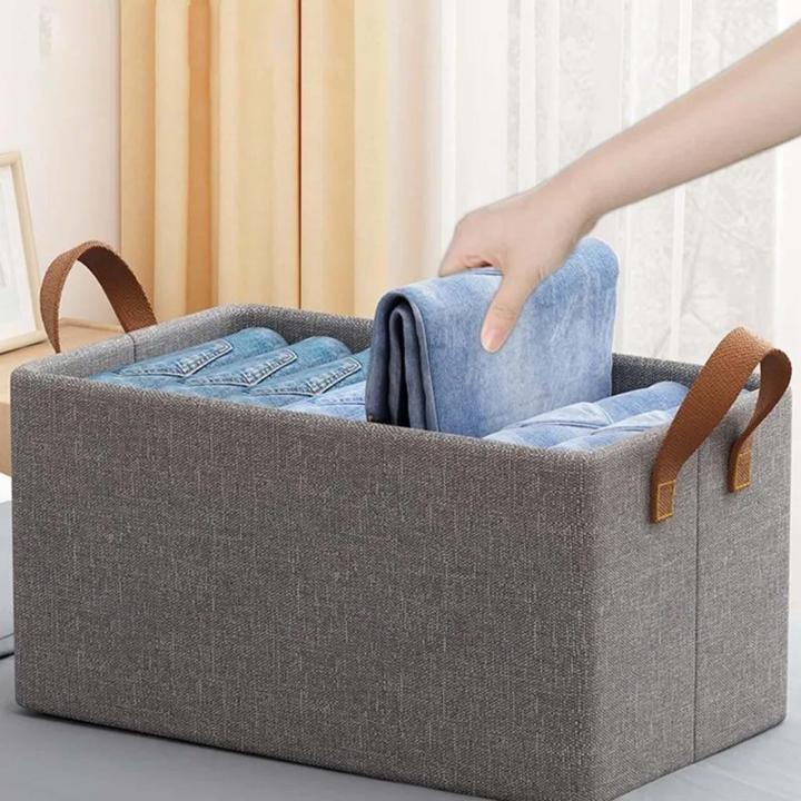 wdclever-ของเล่นตะกร้าซักผ้าพับได้กล่องเก็บของกรอบอุปกรณ์โลหะสำหรับใช้ในครัวเรือน