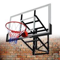 B&amp;G แป้นบาสติดผนัง ห่วงบาส 62 นิ้ว 136x81 cm(กว้าง x ยาว) Basketball hoop แป้นบาส แป้นบาสมาตรฐาน Basketball Backboard แป้นบาสเกตบอล รุ่น S030