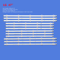 100 NEW Replacement Backlight LED Strip Bar for LG 47LN570S 47LN575S 47LA620S 47LN575V 47LA620V LC470DUE