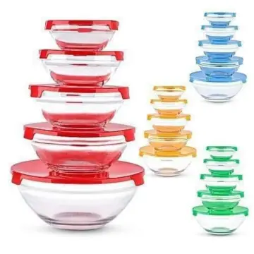 Microwavable glass clearance bowls