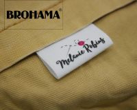 Sewing labels custom brand labels, clothing labels, sewing, fabric 100 cotton, custom text (MD522)