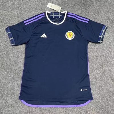 เสื้อกีฬาแขนสั้น ลายทีมชาติฟุตบอล Scotland 22-23 ชุดเหย้า S-XXL AAA