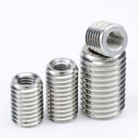 2-5pcs Conversion Nut M2 M2.5 M3 M4 M5 M6 M8 M10 stainless steel 304 inside outside thread Adapter screw wire thread insert