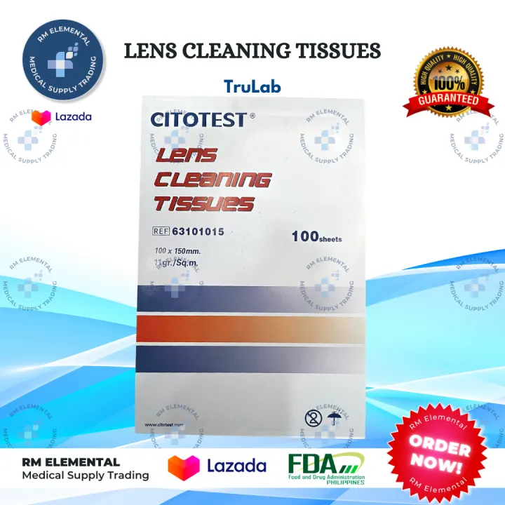 Lens Cleaning Tissues Microscope 100sheets Lazada PH