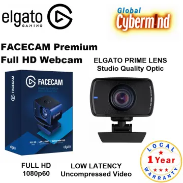  Elgato Facecam - 1080p60 True Full HD Webcam for Live  Streaming, Gaming, Video Calls, Sony Sensor, Advanced Light Correction,  DSLR Style Control, works with OBS, Zoom, Teams, and more, for PC/Mac 