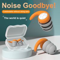 New 1Pair Sleeping Ear Plugs Noise Reduction Ear Protector Soft Nano Silica Gel Earplug Waterproof Tapones Para Dormir Earplugs Ear Protection