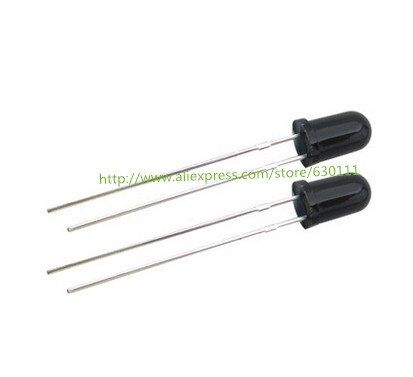 Free shipping 1000pcs wholesale 850nm  infrared receiver 3mm  receiver diode