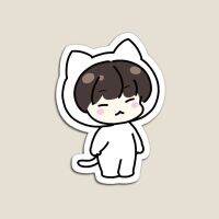 ของเล่นแม่เหล็กยึดโทรศัพท์แม่เหล็ก DS Suga Kitty 1ชิ้นสติ๊กเกอร์ตกแต่งตลกน่ารักสำหรับบ้านเด็กทารกตู้เย็นสีสันสดใสชิ้นส่วนและอุปกรณ์เสริม