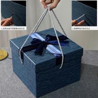 [COD] box boys new year gift empty exquisite wedding packaging high-end companion