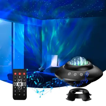 Eternal Night Starlight Bedroom Aurora Projector with Music Speakers Night  Light