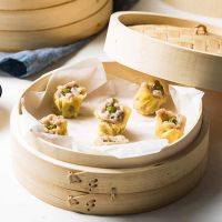 CAROL ฝาปิดใช้ในครัวเกี๊ยว Dimsum พร้อมฝาปิดชุดหม้อนึ่งไม้ไผ่หม้อหุงข้าวกรง Cakeware