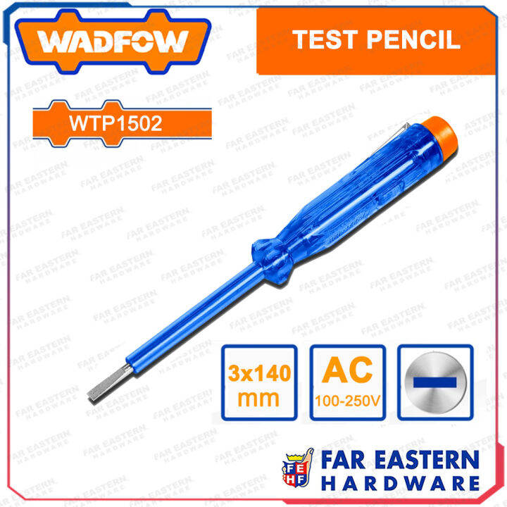WADFOW Test Pencil Electrical Voltage Tester Manual WTP1502 WFHT
