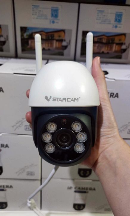 vstarcam-new-กล้องวงจรปิดกล้องใช้ภายนอกmini-dome-รุ่นcs661-ความคมชัด3ล้านพิกเซล-ใหม่ล่าสุด-แพ็คคู่