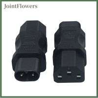 JointFlowers อะแดปเตอร์ตัวผู้ตัวเมียแบบมืออาชีพอะแดปเตอร์ C8ต่อ C13อะแดปเตอร์ ABS วัสดุใช้งานง่าย