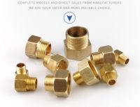 Brass Joint F/M 1/8 1/4 3/8 1/2 BSP M10x1 Male to Female Thread Brass Pipe Connectors Copper Coupler Adapter Threaded Fitting