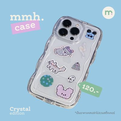 【COD】mmh case - Crystal Edition เคสมือถือ เคสไอโฟน (เคสอย่างเดียวไม่รวมสติ๊กเกอร์) mmheartstore