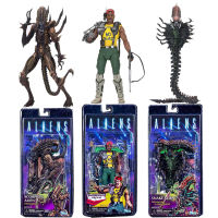 NECA รูปแมงป่องรูป13th ผู้เล่นตัวจริงคนต่างด้าว VS Predator แมงป่องงูคนต่างด้าว Sgt Apone งูรูปการกระทำรุ่นของเล่นของขวัญ