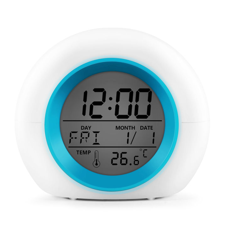 kids-alarm-clock-wake-up-light-digital-clock-with-7-colors-changing-press-control-and-snooze-function-for-bedrooms