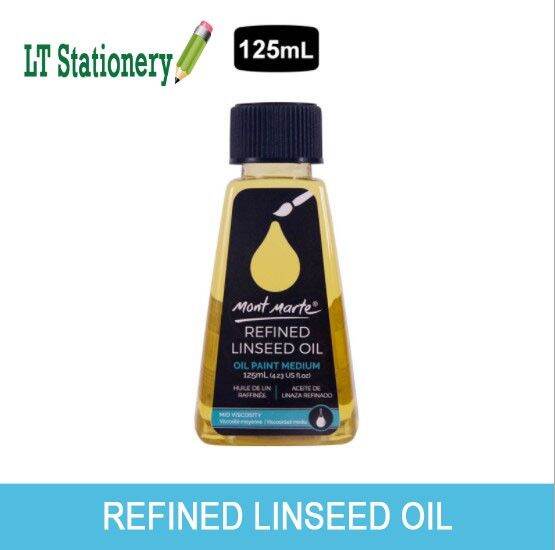 Mont Marte Refined Linseed oil Painting Turpentine Toning Oil Painting