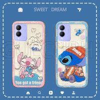 อ่อนเคส Vivo Y17s 2023 รูปแบบการ์ตูนน่ารักเต็มรูปแบบป้องกันกล้องโปร่งใสลื่นกันกระแทกกรณียางนุ่มเคสโทรศัพท์vivo y17s คลาสสิคเคสโทรศัพท์ฝาครอบ