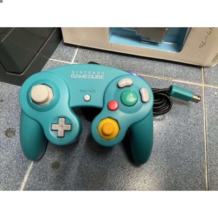 ลด-50-พร้อมส่ง-gamecube-controller-จอยเกมคิวบ์-แท้-nintendo-เกมคิ้ว-จอย-ขายดี