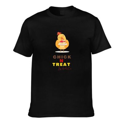 Novelty Tshirt Chick N Treat Graphics Printed Tshirts