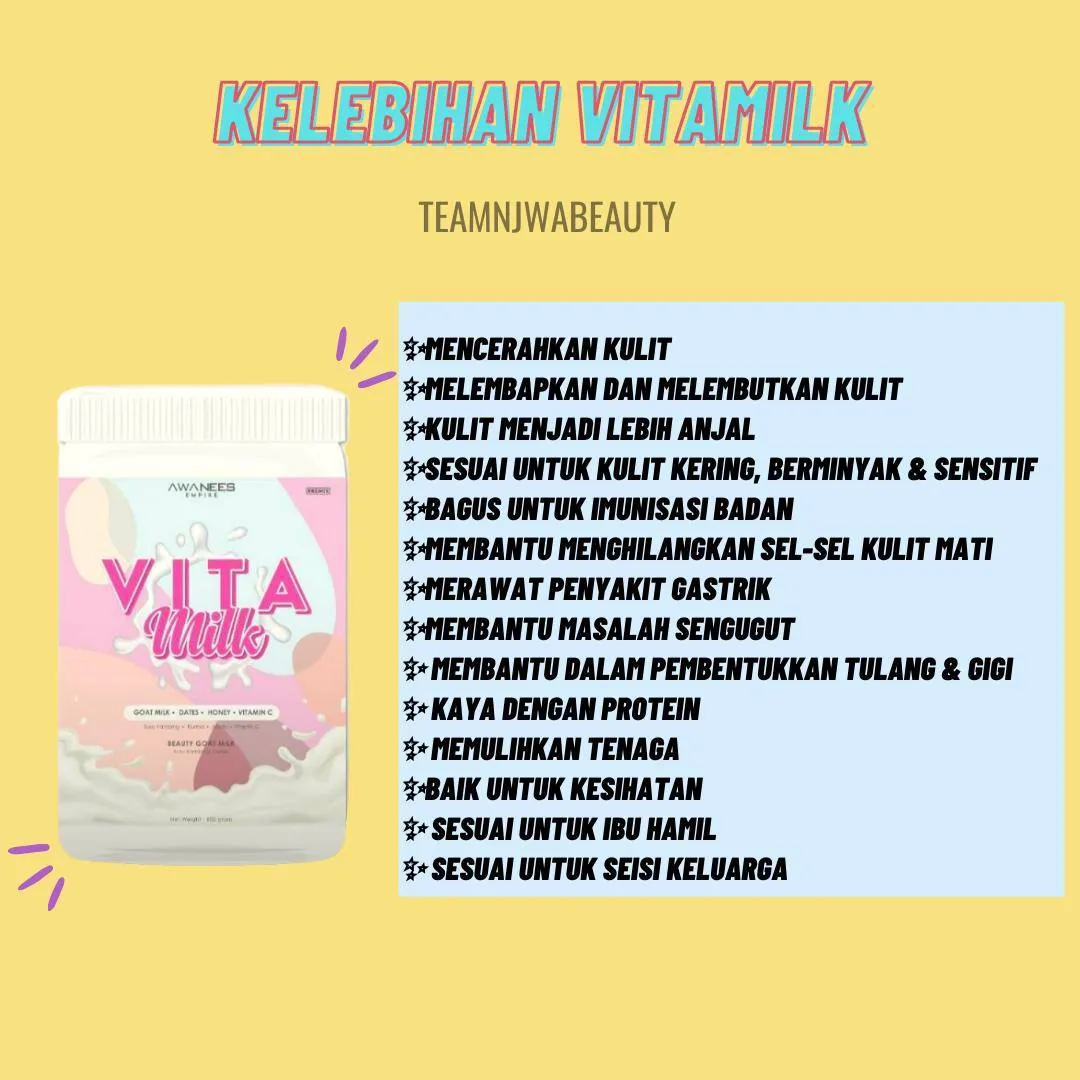 Kebaikan vitamilk strawberry