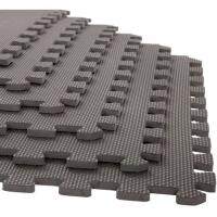 ▩ Stalwart Foam Mat Floor Tiles Interlocking EVA Foam Padding 6 Pack 3/8 Inch Thick yoga mat workout mat silicone mat