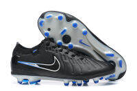 Tiempo Legend 10รองเท้าฟุตบอลมีปุ่ม-รองเท้าฟุตบอลที่เลือกมาสำหรับสีดำผู้ชาย