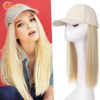 【jw】✣ MEIFAN Synthetic Fluffy Curly Hair with Hat Baseball Cap Naturally Adjustable Trucker Wig