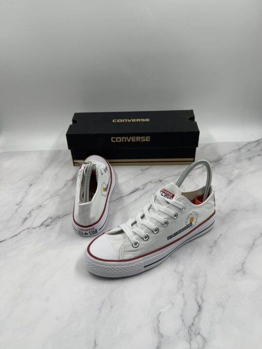 รองเท้าผ้าใบคอนเวิร์ส-x-ดอกเดซี่-full-box-converse-ลิขสิทธิ์แท้100-สินค้าใหม่ไม่ซ้ำใคร