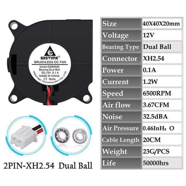 gdstime-dc-5v-12v-24v-40mmx20mm-40mm-axial-dual-ball-bearing-blower-fan-40x20mm-4cm-mini-3d-printer-turbo-blower-cooling-fan