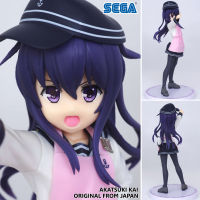 Figure ฟิกเกอร์ งานแท้ 100% Sega จากเรื่อง Kantai Collection Kancolle คันไตคอลเลกชัน เรือรบ โมเอะ คังโคเระ The Movie Akatsuki Kai อาคัตซุกิ ไค ชุดนักเรียน Ver Original from Japan Anime อนิเมะ การ์ตูน มังงะ คอลเลกชัน New Collection manga Model โมเดล