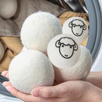 【CW】▤  Hot Wool Dryer Balls Reusable Softener Washing Machine Accessories Cleaning Tools