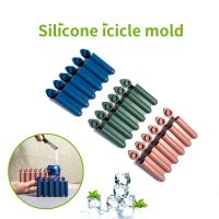 hot【cw】 6 Hole Cylindrical Molds Reusable Silicone Beer Whiskey Cooler Bar Accessories