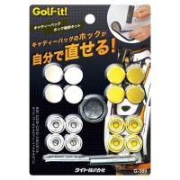 Titleist！PEARLY GATES ANEW FootJoy J.LINDEBERG ✽ LITE golf bag luggage bag button repair kit imported from Japan pole bag cap cover buckle golf bag nail buckle