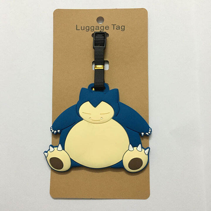 Pikachu Charizard Batagur Borneoensis Luggage Tag Boarding Pass Pendent ...