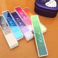 【CC】 6 Colors Non-Toxic Gradient Color Fingerprint Inkpad Scrapbooking Decoration Accessories Children  39;s Kids