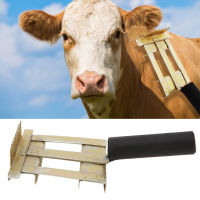 ปศุสัตว์ Shedding Comb Cattle Cow Bull แปรงผม Antipruritic Harrow Rake Grooming Tool