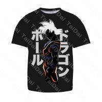 Anime Dragon Ball 3D T-shirt for  Kids Boys Goku Teen Tops Short Sleeve