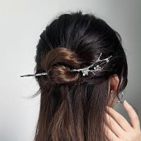 【YF】☫✙☢  Metal Branch Hair Sticks Ponytail Chinese Hairpin Womens Fashion Headdress Accessories