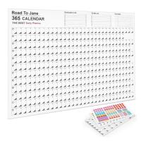 【New Arrival】 2023 Wall Calendar Large Annual Yearly Planner 12 Month Horizontal
