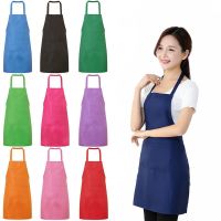 【jw】✗ New Fashion Canvas Aprons Woman Men Chef Apron Grill Restaurant Bar Cafes Nails Studios Uniform