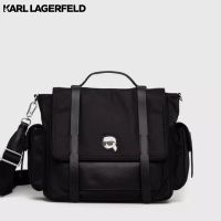 KARL LAGERFELD - K/IKONIK 2.0 NYLON MESSENGER 230W3046 กระเป๋าสะพายพาดลำตัว