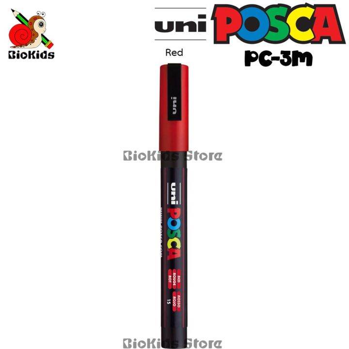 โปรโมชั่น-คุ้มค่า-uni-posca-pc-3m-0-9-1-3-mm-i-ปากกามาร์คเกอร์ถาวร-ลบไม่ได้-ขนาดเส้น-0-9-1-3-มม-ราคาสุดคุ้ม-ปากกา-เมจิก-ปากกา-ไฮ-ไล-ท์-ปากกาหมึกซึม-ปากกา-ไวท์-บอร์ด