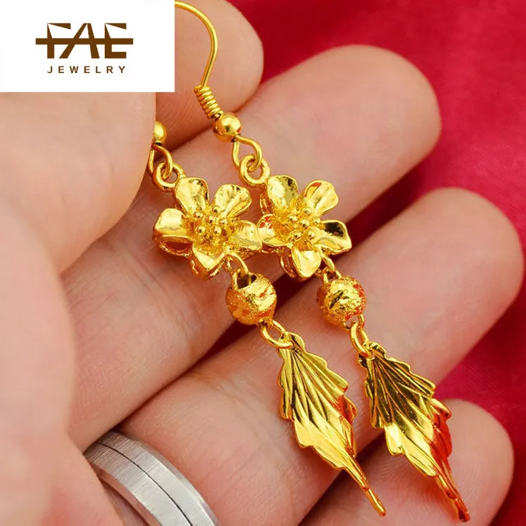 Aggregate 164+ real gold earrings for women super hot seven.edu.vn
